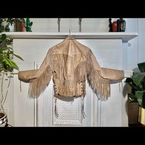 Vintage Leather Wear Motorcycle Jacket 1990s